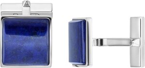 BALDESSARINI Manschettenknöpfe Schmuck Geschenk, Cufflink Silber 925, mit Lapislazuli