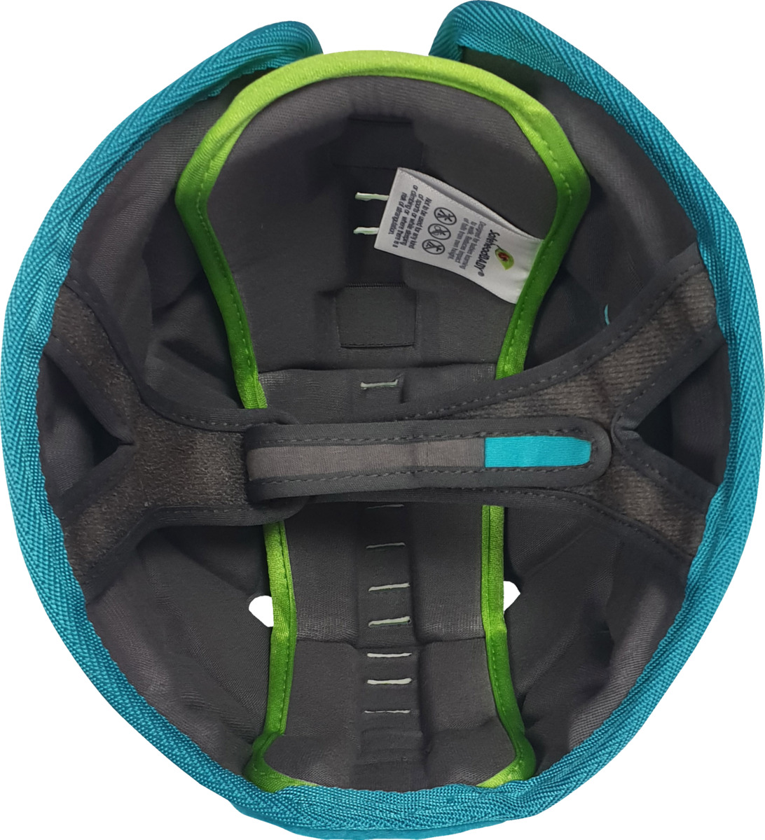 Bild 4 von reer SafeheadBABY Babyhelm Eule, blau-grün