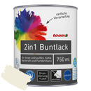 Bild 1 von 2in1 Buntlack 'Eisblume' weiß glänzend 750 ml