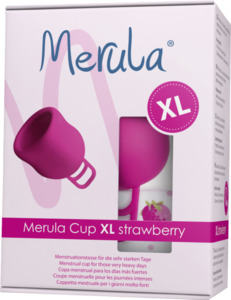 Merula Cup XL strawberry Menstruationstasse