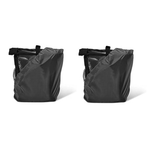 Gepäckträgertasche 2er-Pack schwarz