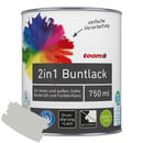 Bild 1 von toom 2in1 Buntlack 'Mondschein' lichtgrau seidenmatt 750 ml