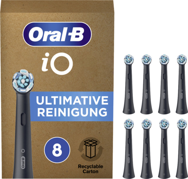 Bild 1 von Oral-B Aufsteckbürsten iO Ultimative Reinigung BLACK