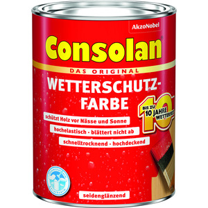 Consolan Wetterschutzfarbe gelb 750 ml