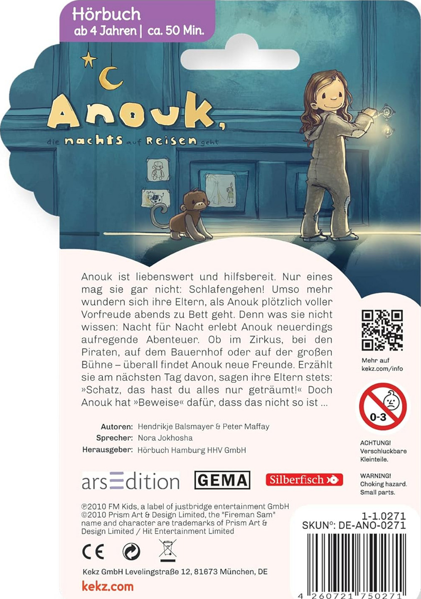 Bild 2 von Kekz Audiochip Anouk, die nachts auf Reisen geht