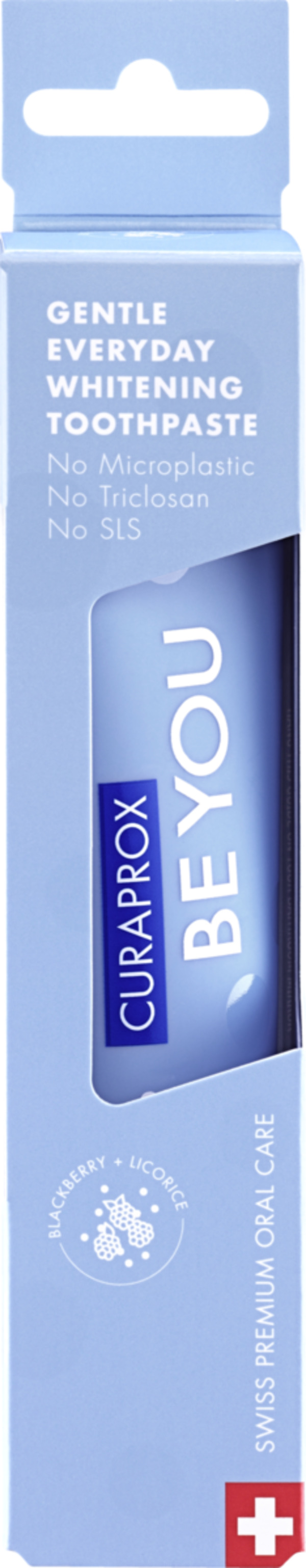 Bild 4 von Curaprox Be You Whitening-Zahnpasta Brombeere, 60 ml