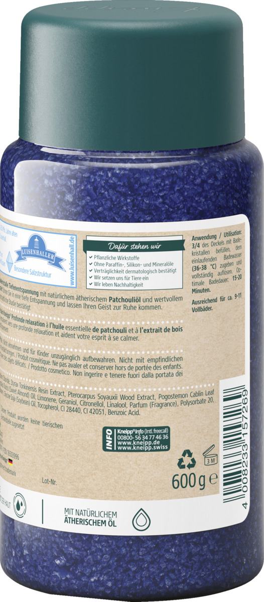 Bild 3 von Kneipp Badekristalle Tiefen-ENTSPANNUNG, 600 g