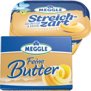 Meggle Feine Butter oder Sreichzart