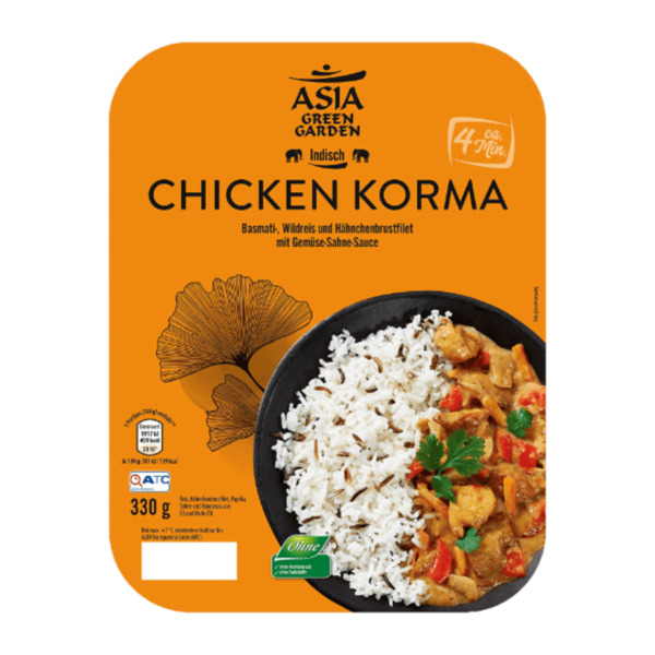 Bild 4 von ASIA GREEN GARDEN Indisches Fertiggericht 330g