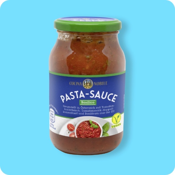 Bild 1 von CUCINA NOBILE Pasta-Sauce, versch. Sorten