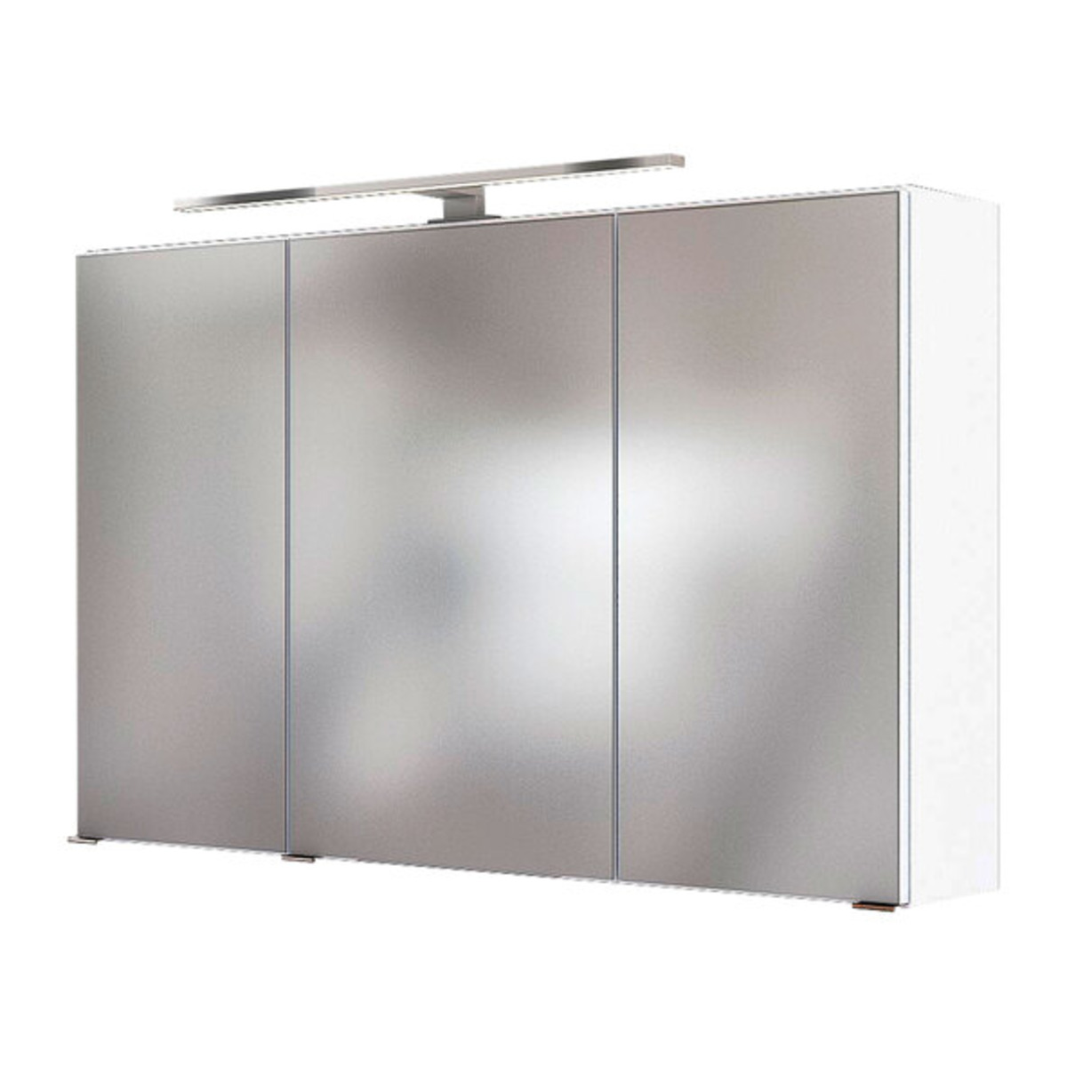 Bild 1 von Spiegelschrank, 100 cm, weiß – Energieeffizienzklasse G