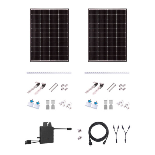 Bild 1 von Balkonkraftwerk Dual Starter-Set, 2x 170 W