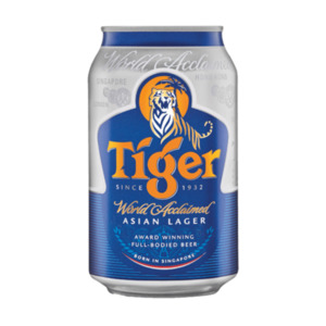 TIGER BEER Asian Lager 0,33L