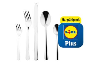 LIVARNO home Edelstahl-Besteck-Set, 60-teilig