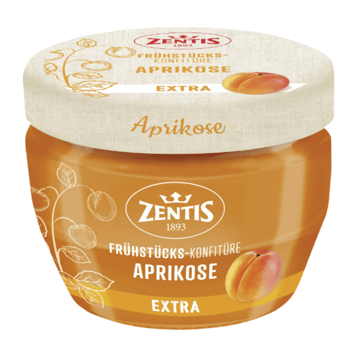 Bild 2 von ZENTIS Frühstücks-Konfitüre 380g