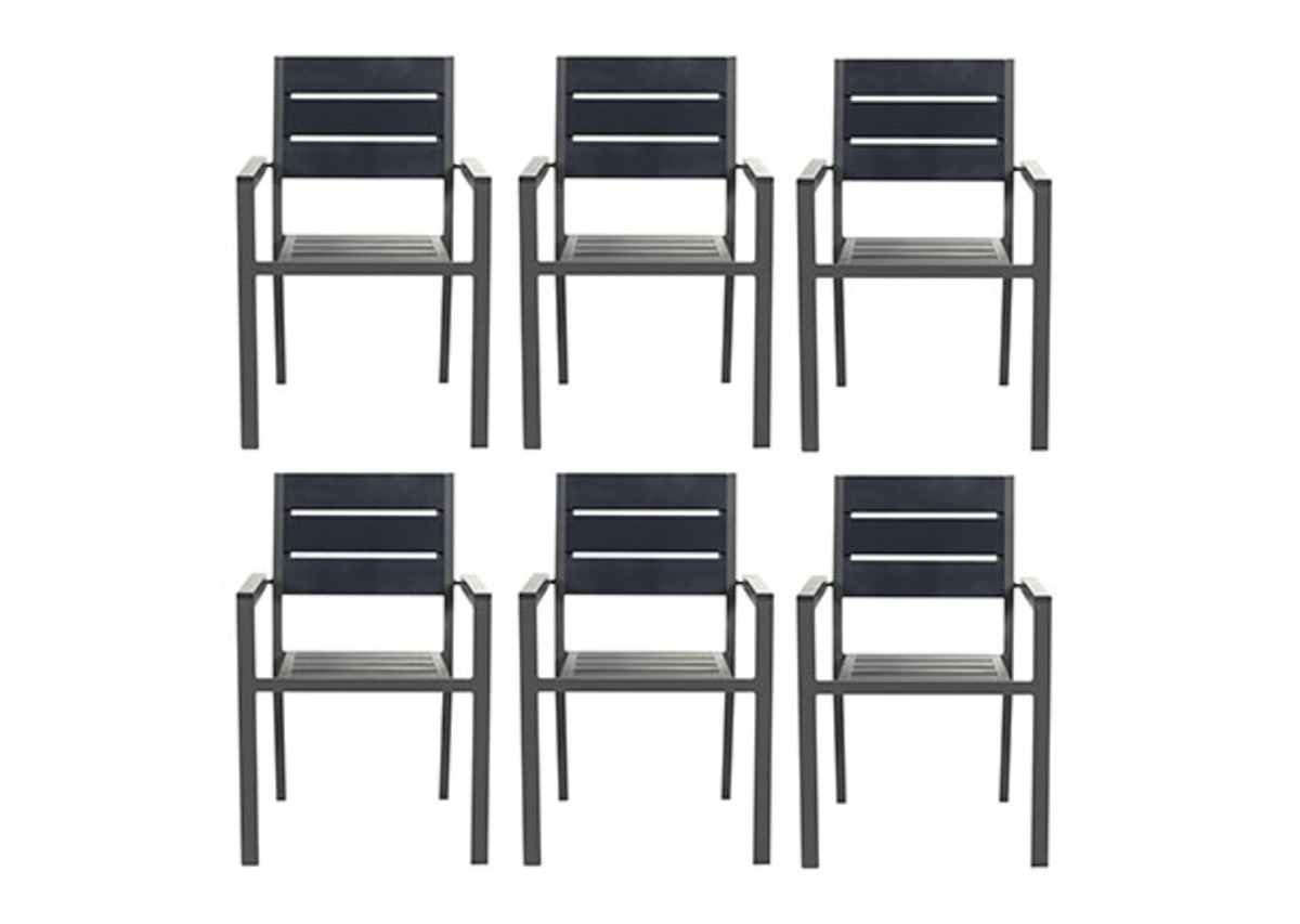 Bild 1 von Gartenstuhl Madera, 6er Set