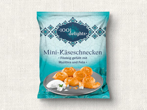 1001 delights Mini-Käseschnecken,  1 kg