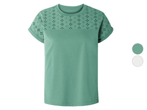 esmara® Damen T-Shirt aus reiner Baumwolle
