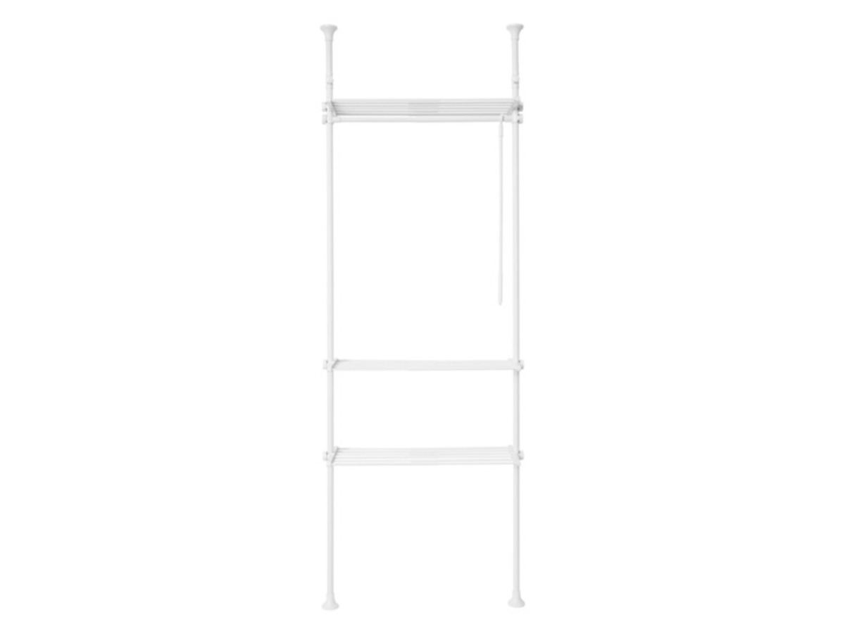 Bild 4 von LIVARNO home Teleskop-Garderobe, mit 3 ausziehbaren Ablageböden