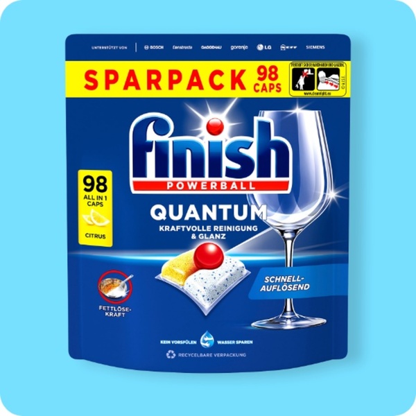 Bild 1 von FINISH Powerball, Quantum All in 1