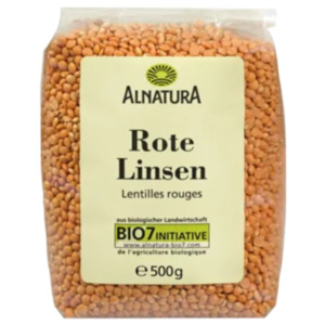 Alnatura Berglinsen, Tellerlinsen,