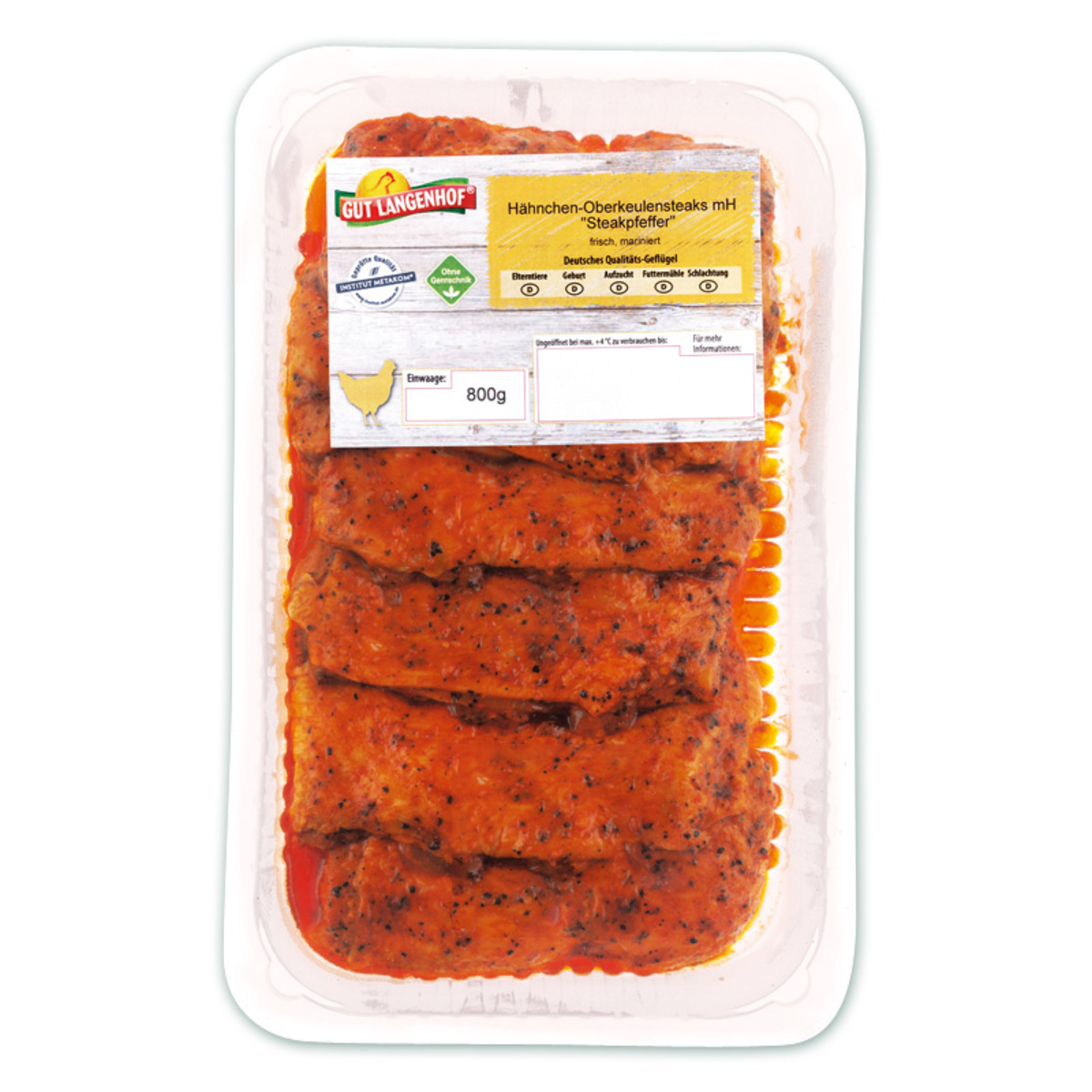 Bild 2 von Gut Langenhof Hähnchen Oberkeulen-Steaks