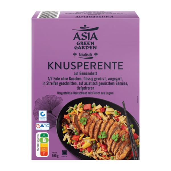 Bild 1 von ASIA GREEN GARDEN Knusperente 550g