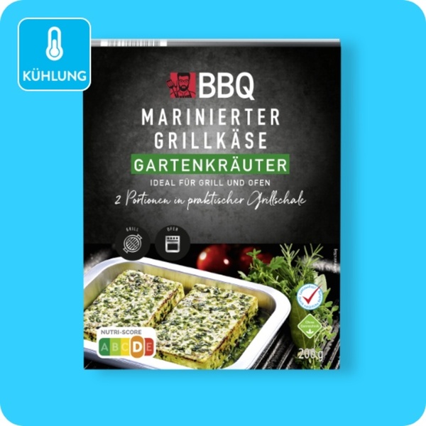 Bild 1 von BBQ Marinierter Grillkäse, Gartenkräuter oder Paprika