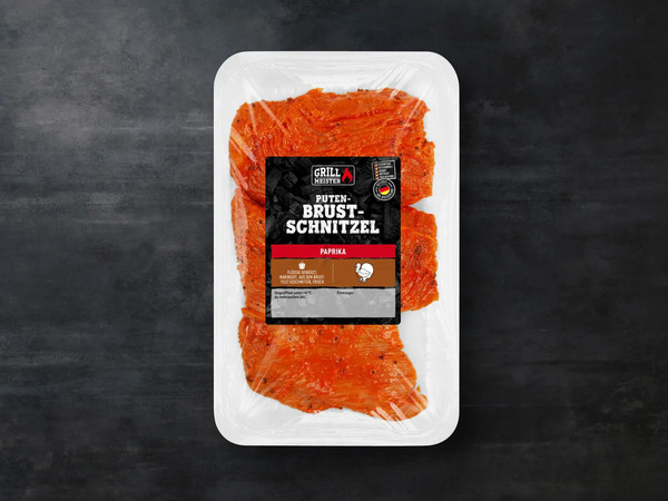 Bild 1 von Grillmeister Putenbrustschnitzel,  550 g