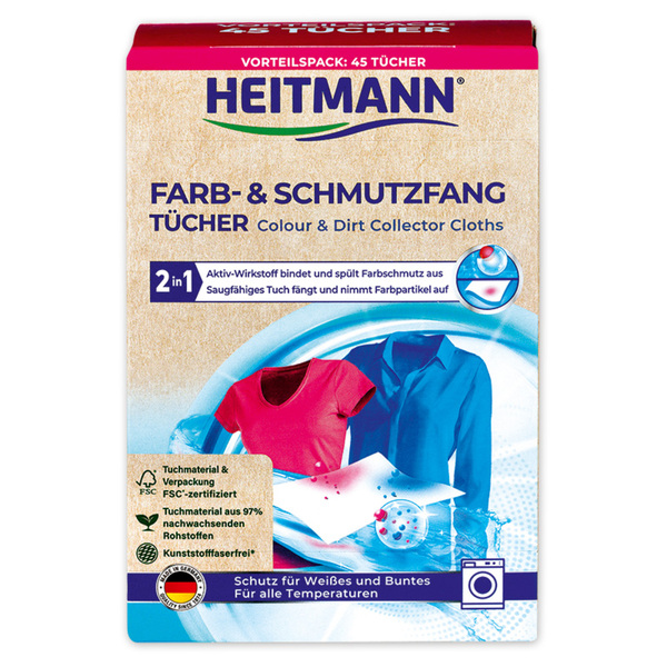 Bild 1 von Heitmann Farb- & Schmutzfang Tücher