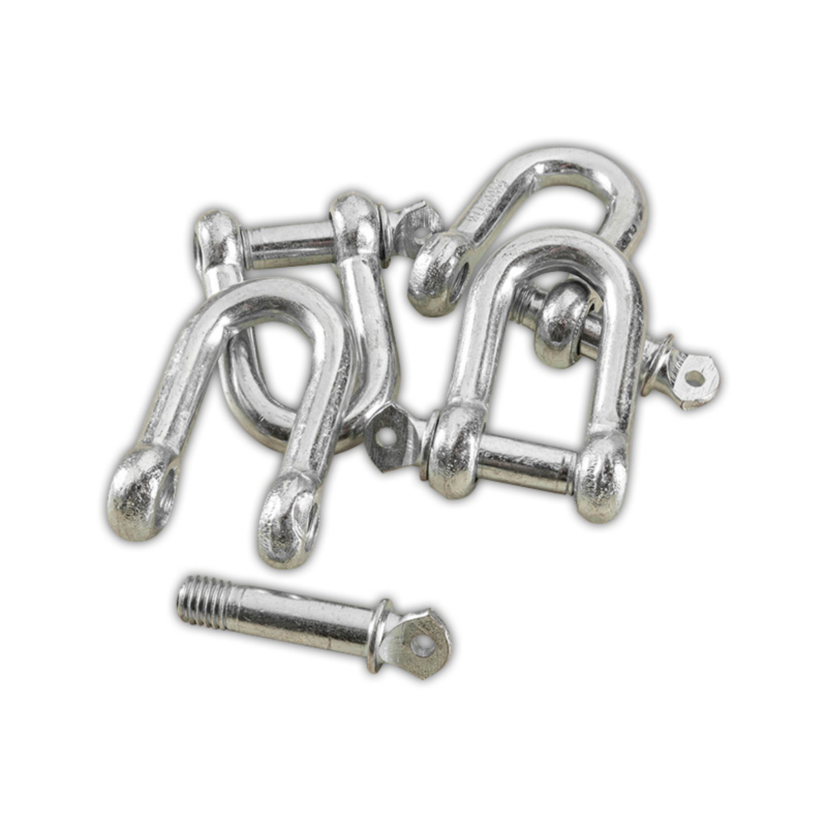 Bild 1 von Kraft Werkzeuge Schäkelhaken-Set 4tlg.