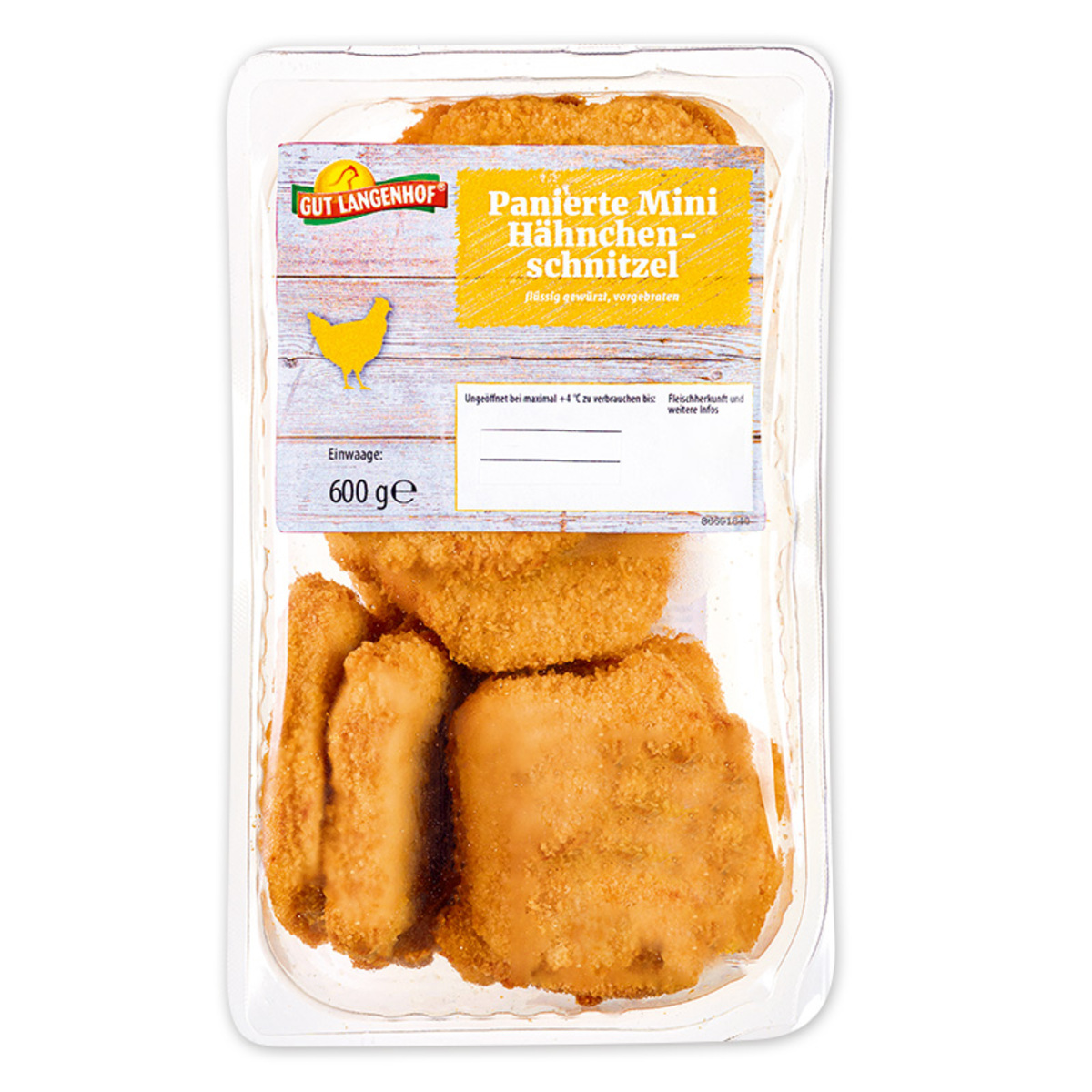 Bild 1 von Gut Langenhof Panierte Mini Hähnchenschnitzel