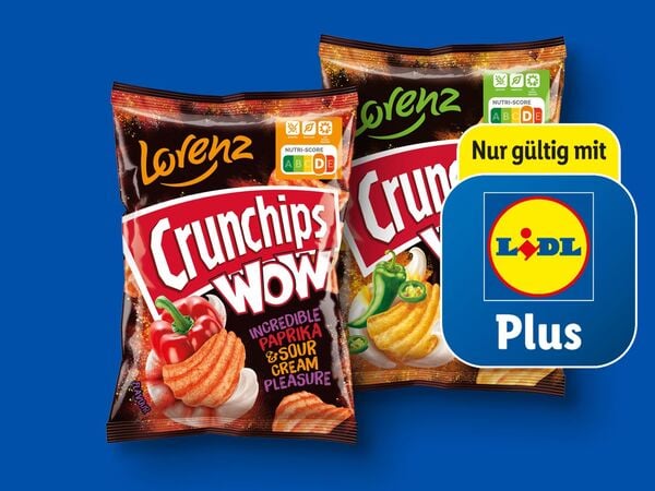 Bild 1 von Lorenz Crunchips WOW/Rustics,  110 g