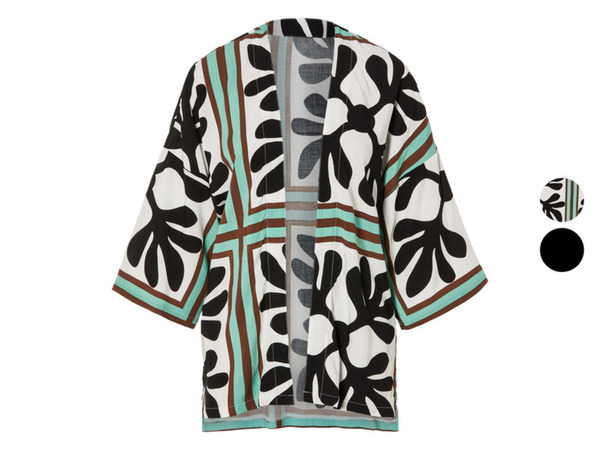 Bild 1 von esmara® Damen Kimono, verlängerte Rückenpartie