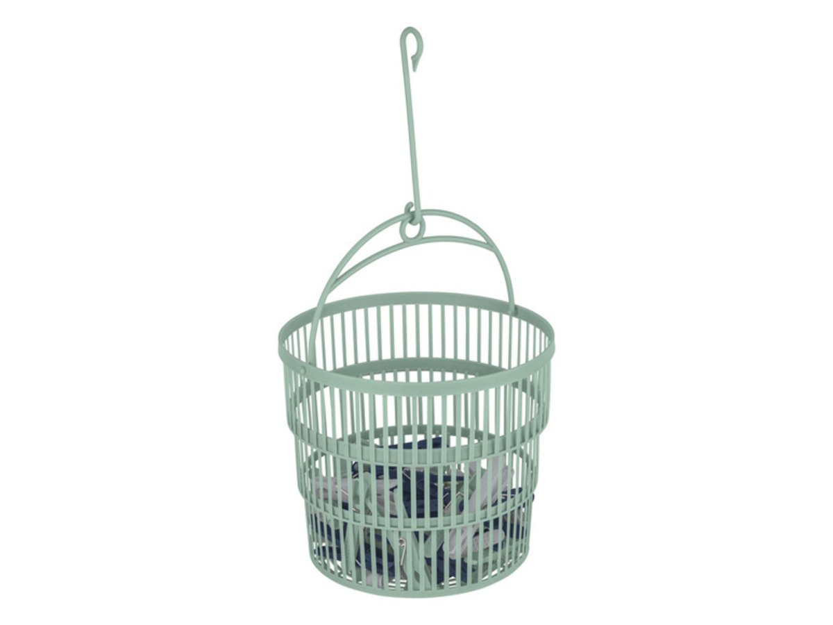 Bild 2 von LIVARNO home Wäscheklammern \ Wäscheleine \ Teleskopkörbchen & Wäscheklammern