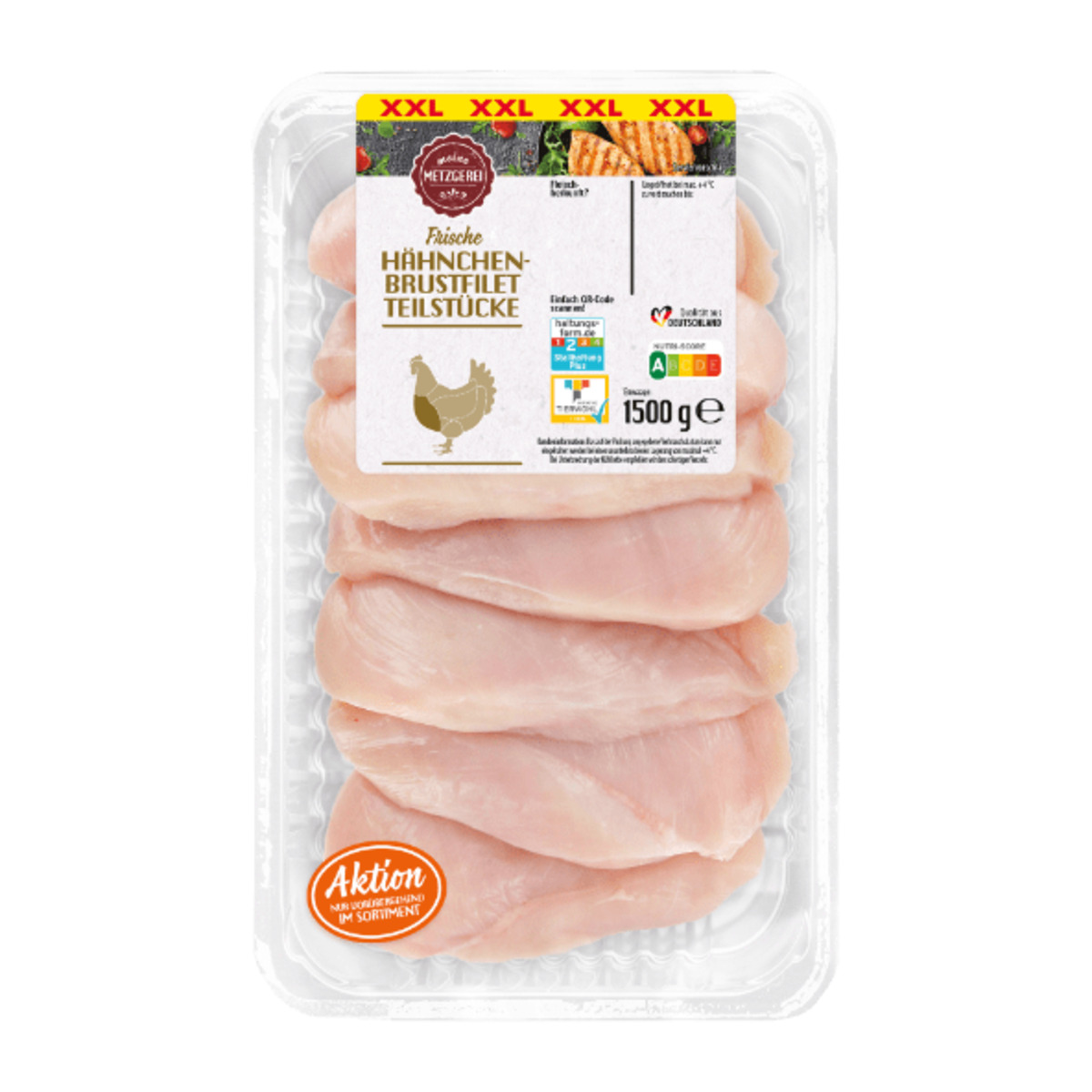 Bild 2 von MEINE METZGEREI Hähnchenbrustfilet XXL 1,5kg