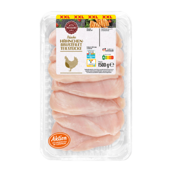 Bild 2 von MEINE METZGEREI Hähnchenbrustfilet XXL 1,5kg