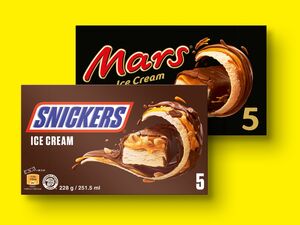 Snickers/Mars/Bounty Eisriegel