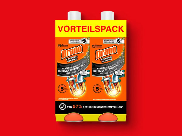 Bild 1 von Drano Power-Gel Rohrfrei