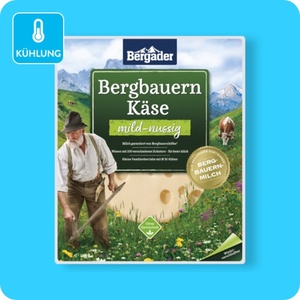 BERGADER Bergbauern-Käse, Mild-nussig oder würzig-nussig