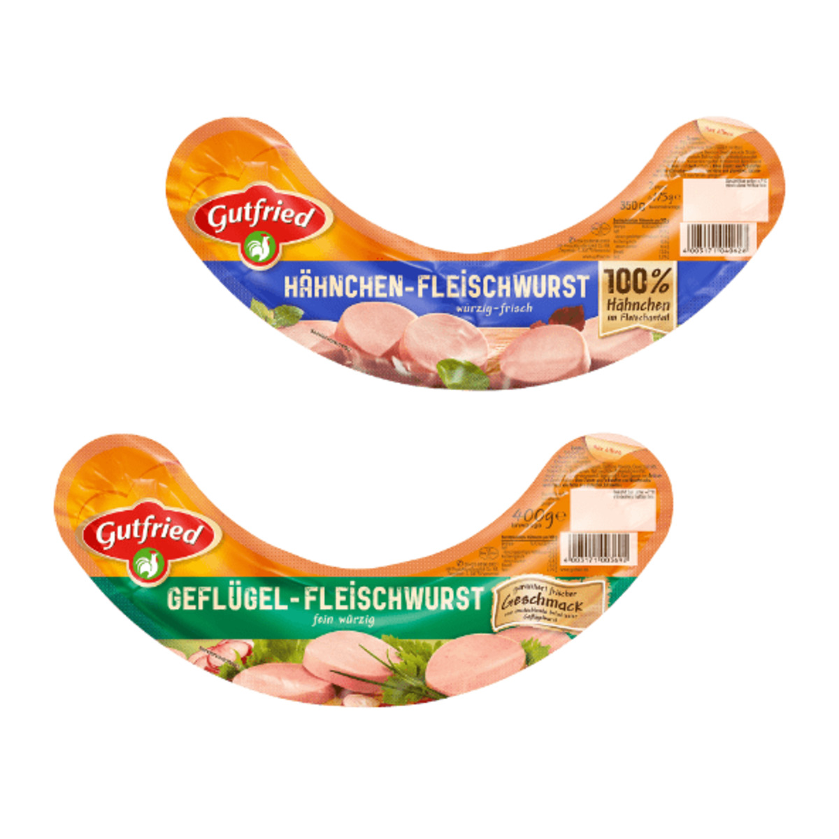 Bild 1 von GUTFRIED Geflügel-Fleischwurst