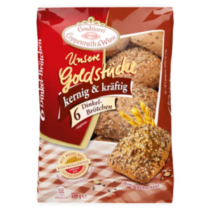 Coppenrath & Wiese
Unsere Goldstücke Dinkelbrötchen,