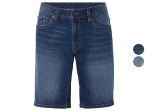 LIVERGY® Herren Jeansshorts, normale Leibhöhe