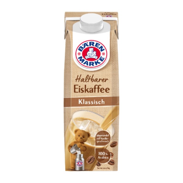 Bild 1 von BÄRENMARKE Haltbarer Eiskaffee 1L