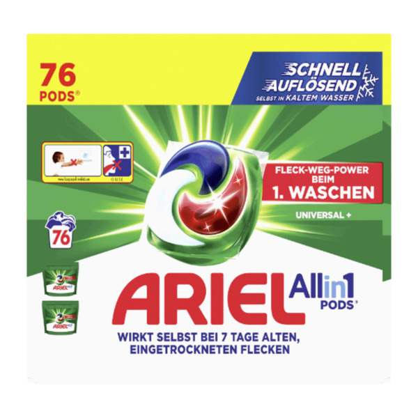 Bild 1 von ARIEL All-in-1-Pods Universal 23,6g