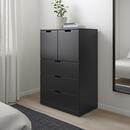 Bild 2 von NORDLI  Kommode mit 5 Schubladen, anthrazit 80x122 cm