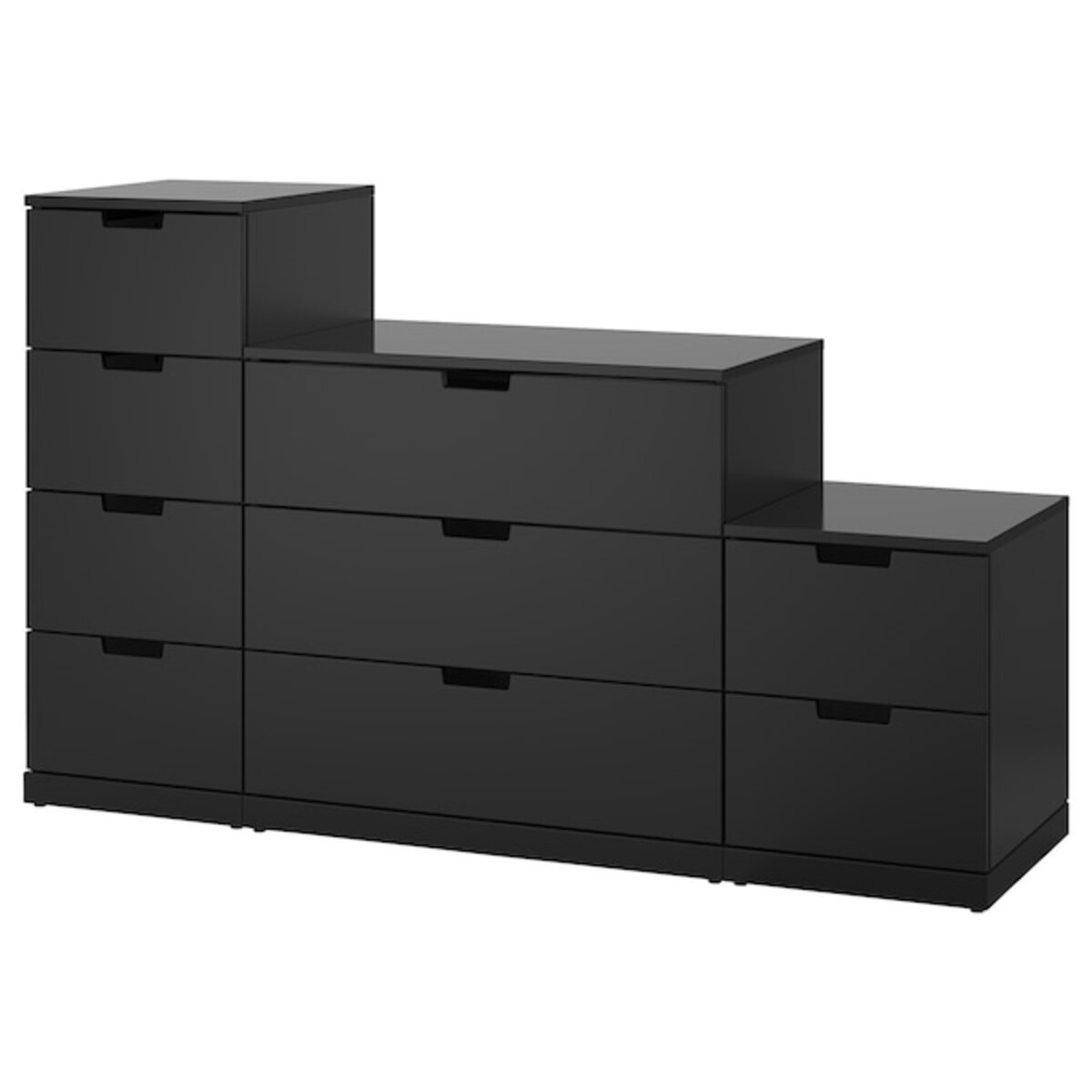 Bild 1 von NORDLI  Kommode mit 9 Schubladen, anthrazit 160x99 cm