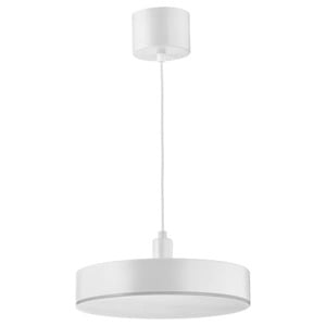 NYMÅNE  LED-Hängeleuchte, kabellos dimmbar Weißspektrum/weiß 38 cm