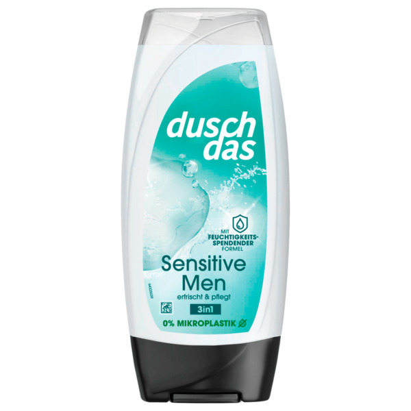 Bild 1 von Duschdas 3-in-1 Duschgel & Shampoo Sensitive Men 225ml