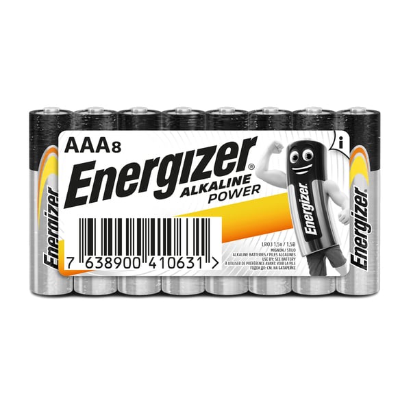 Bild 1 von Energizer Batterie Alkaline Power Micro AAA 8er